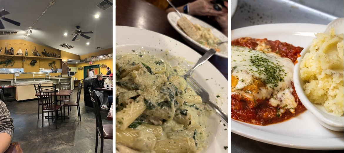 Pasti Italian Grill Menu