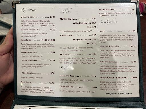 Pasti Italian Grill Menu image 9